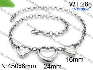 Stainless Steel Necklace - KN35786-Z