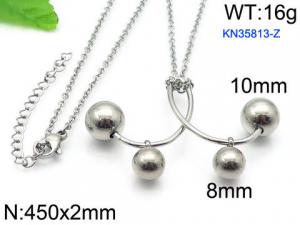 Stainless Steel Necklace - KN35813-Z