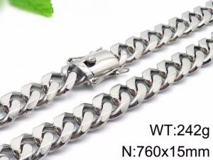 Stainless Steel Necklace - KN35981-K