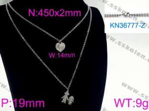 Stainless Steel Necklace - KN36777-Z
