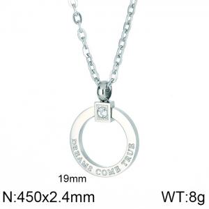 Stainless Steel Necklace - KN36962-K