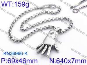 Stainless Steel Necklace - KN36966-K