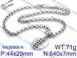 Stainless Steel Necklace - KN36968-K