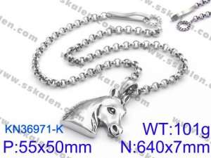 Stainless Steel Necklace - KN36971-K