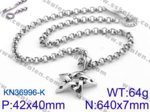 Stainless Steel Necklace - KN36996-K