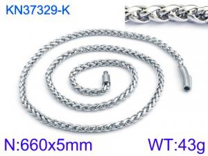 Stainless Steel Necklace - KN37329-K