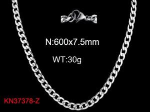Stainless Steel Necklace - KN37378-Z