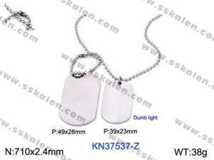 Stainless Steel Necklace - KN37537-Z