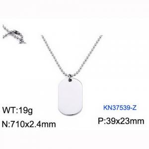 Stainless Steel Necklace - KN37539-Z