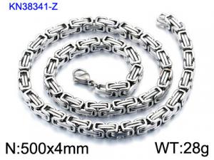 Stainless Steel Necklace - KN38341-Z