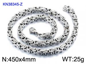 Stainless Steel Necklace - KN38345-Z