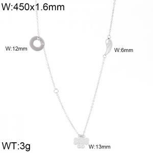 Stainless Steel Necklace - KN38756-K