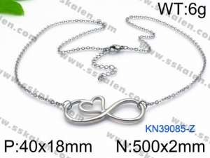 Stainless Steel Necklace - KN39085-Z