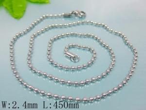 SS Necklaces - KN3999-Z