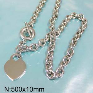 Stainless Steel Necklace - KN5015-Z