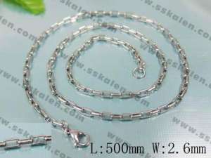 Stainless Steel Necklace - KN5523-Z