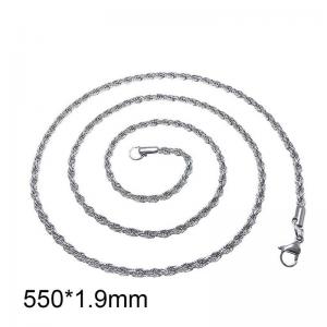 Stainless steel Fried Dough Twists chain sub chain Small Chain - KN5534-CD
