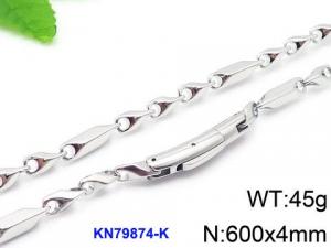 Stainless Steel Necklace - KN79874-K