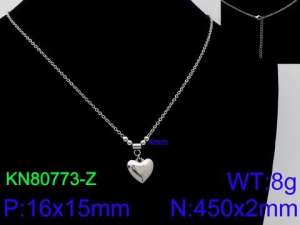 Stainless Steel Necklace - KN80773-Z