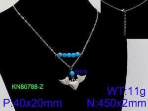 Stainless Steel Necklace - KN80788-Z