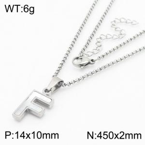 Stainless Steel Necklace - KN81184-K