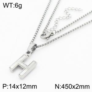Stainless Steel Necklace - KN81186-K