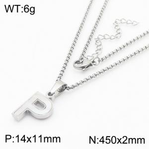 Stainless Steel Necklace - KN81194-K