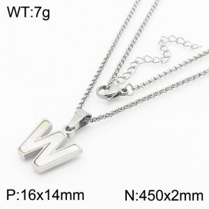 Stainless Steel Necklace - KN81201-K