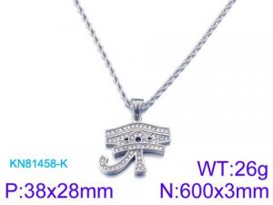 Stainless Steel Necklace - KN81458-K
