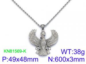Stainless Steel Necklace - KN81569-K