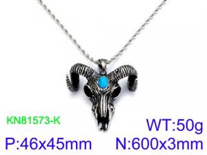 Stainless Steel Necklace - KN81573-K
