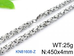 Stainless Steel Necklace - KN81608-Z
