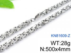Stainless Steel Necklace - KN81609-Z