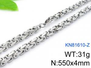 Stainless Steel Necklace - KN81610-Z