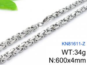 Stainless Steel Necklace - KN81611-Z