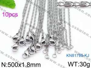 Staineless Steel Small Chain - KN81795-KJ