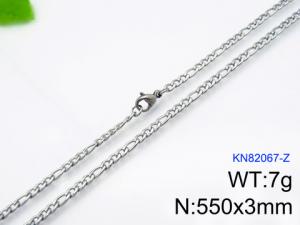 Stainless Steel Necklace - KN82067-Z