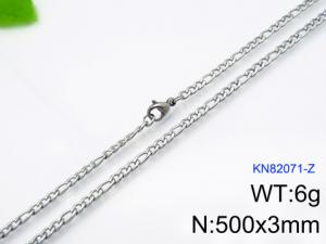 Stainless Steel Necklace - KN82071-Z