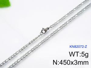 Stainless Steel Necklace - KN82072-Z