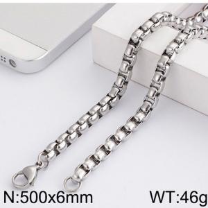 Stainless Steel Necklace - KN82184-Z