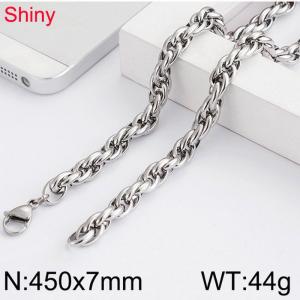 Stainless Steel Necklace - KN82208-Z