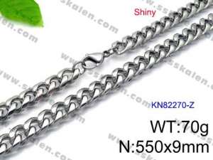 Stainless Steel Necklace - KN82270-Z