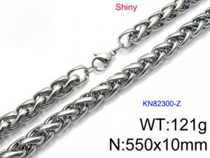 Stainless Steel Necklace - KN82300-Z