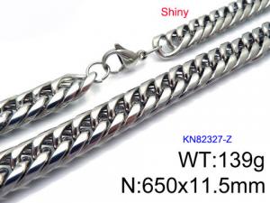 Stainless Steel Necklace - KN82327-Z