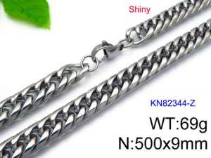 Stainless Steel Necklace - KN82344-Z