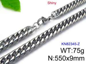 Stainless Steel Necklace - KN82345-Z