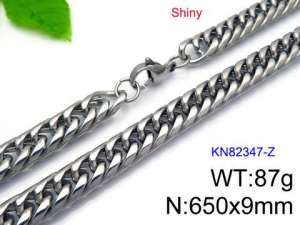 Stainless Steel Necklace - KN82347-Z