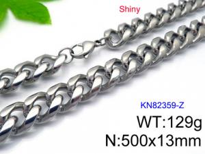 Stainless Steel Necklace - KN82359-Z