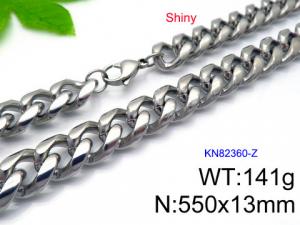 Stainless Steel Necklace - KN82360-Z