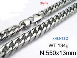 Stainless Steel Necklace - KN82472-Z